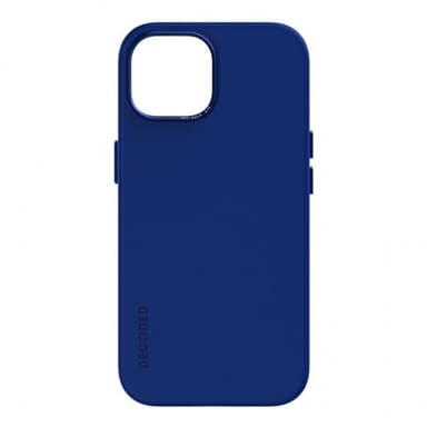 Decoded iPhone 15 Plus Deksel Silicone Backcover Galactic Blue