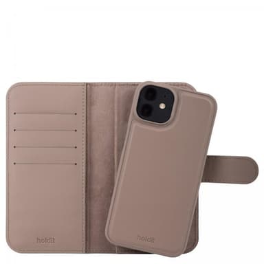 holdit iPhone 11 Etui Wallet Case Magnet Plus Mocha Brown
