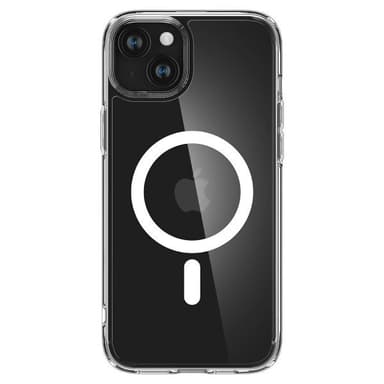 Spigen iPhone 15 Plus Deksel Ultra Hybrid MagFit Hvit