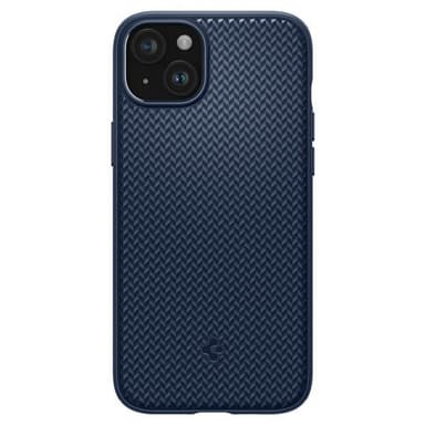 Spigen iPhone 15 Deksel Mag Armor MagFit Navy Blue