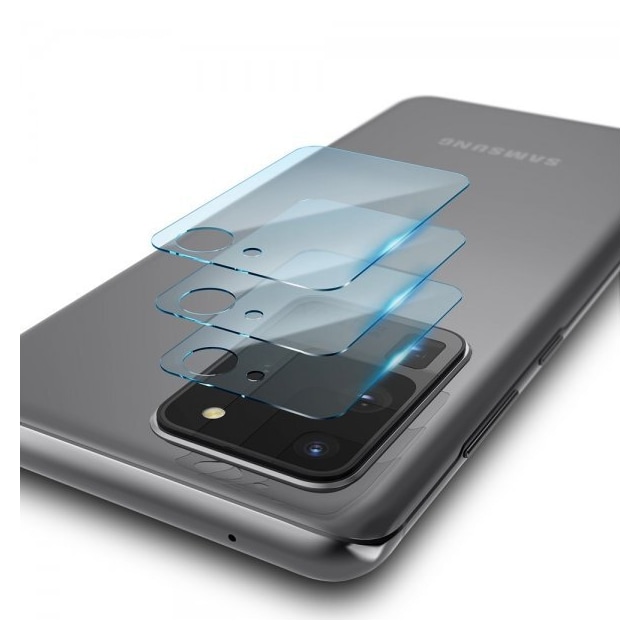 Ringke Samsung Galaxy S20 Ultra Linsebeskyttelse Camera Protector Glass 3-pack