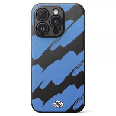 Ringke iPhone 15 Pro Deksel Onyx Design Blue Brush