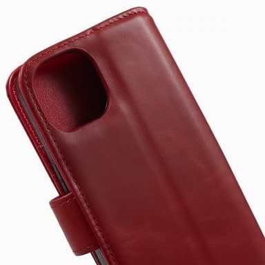 Nordic Covers iPhone 15 Plus Etui Essential Leather Poppy Red