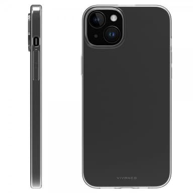 Vivanco iPhone 15 Pro Deksel Slim TPU Transparent