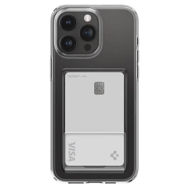 Spigen iPhone 15 Pro Max Deksel Crystal Slot Crystal Clear