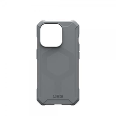 Urban Armor Gear (UAG) iPhone 15 Pro Deksel Essential Armor MagSafe Sølv