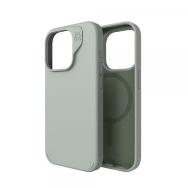 ZAGG iPhone 15 Pro Deksel Manhattan Snap Sage