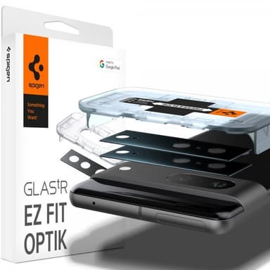 Spigen Google Pixel 7 Linsebeskyttelse Glas.tR Optik 2-pakning