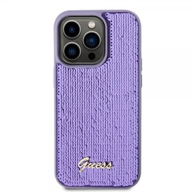 Guess iPhone 15 Pro Max Deksel Sequin Lilla