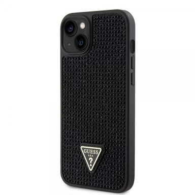 Guess iPhone 15 Plus Deksel Rhinestone Svart