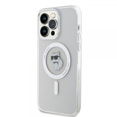Karl Lagerfeld iPhone 15 Pro Max Deksel Choupette MagSafe Transparent