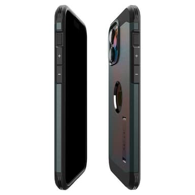 Spigen iPhone 15 Pro Max Deksel Tough Armor MagFit Abyss Green