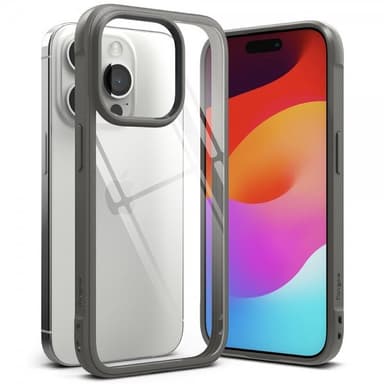 Ringke iPhone 15 Pro Deksel Fusion Bold Grå