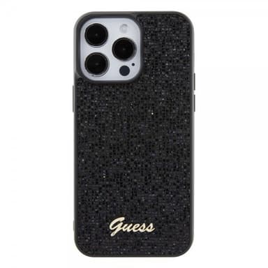 Guess iPhone 15 Pro Max Deksel Square Mirror Svart