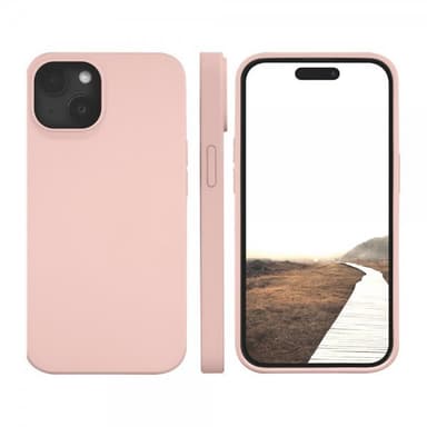 dbramante1928 iPhone 15 Plus Deksel Monaco MagSafe Pink Sand