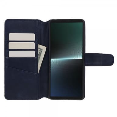 Nordic Covers Sony Xperia 1 V Etui Essential Leather Heron Blue