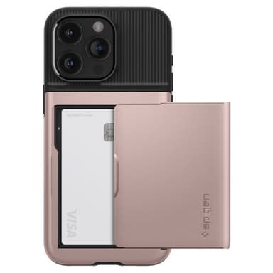 Spigen iPhone 15 Pro Deksel Slim Armor CS Rose Gold
