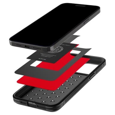 Spigen iPhone 15 Pro Max Deksel Cryo Armor Cryo Red
