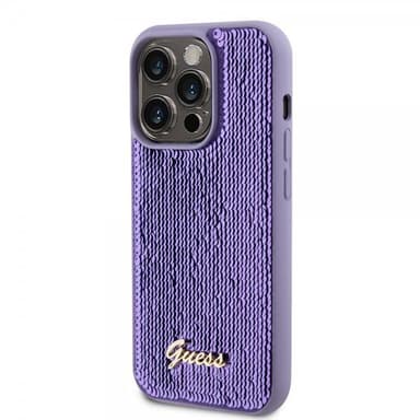 Guess iPhone 15 Pro Max Deksel Sequin Lilla