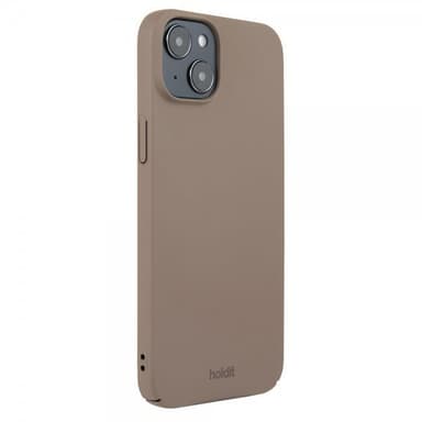 holdit iPhone 15 Plus Deksel Slim Case Mocha Brown