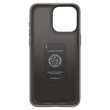 Spigen iPhone 15 Pro Max Deksel Thin Fit Gunmetal