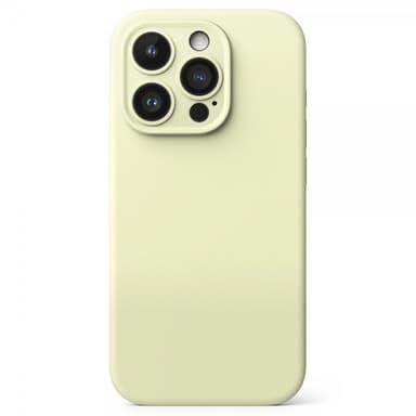 Ringke iPhone 15 Pro Deksel Silicone Magnetic Sunny Lime