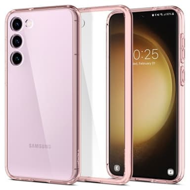 Spigen Samsung Galaxy S23 Deksel Ultra Hybrid Rose Crystal