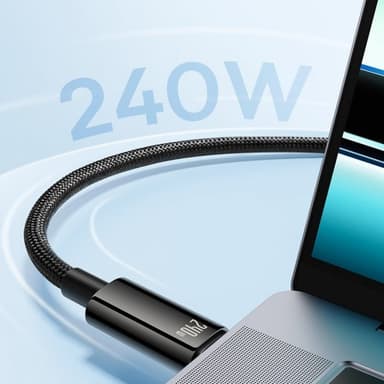 Baseus Kabel Tungsten Gold Fast Charging Data Cable 240W USB-C/USB-C 1m