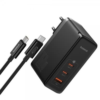 Baseus GaN5 Pro Fast Charger 2xUSB-C & 1xUSB-A 160W
