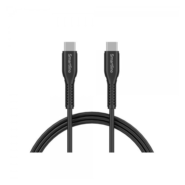 Smartline Kabel USB-C til USB-C Strong Cable 2m Svart