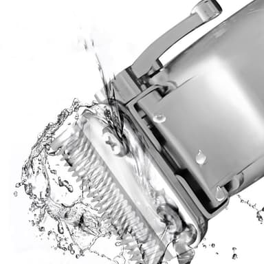 INF Hårklippersett med Precision Steel Blade Intelligent Digital Display Sølv