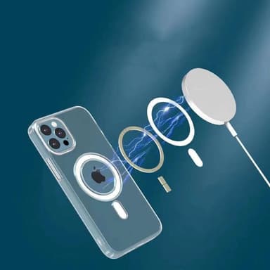 INF Magnetisk beskyttelsesveske støtter MagSafe iPhone 15