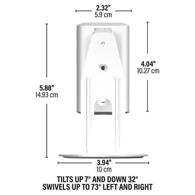 SANUS Veggfeste for Sonos Era 100™ Hvit