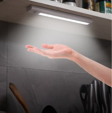 INF LED-lyslist med bevegelsessensor Hvit