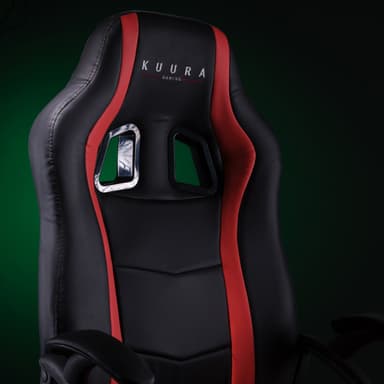 Kuura Gaming Gamingstol Gamer, svart-rød