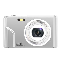 Digitalkamera 1080P / 48 megapiksler / 16x zoom Sølv