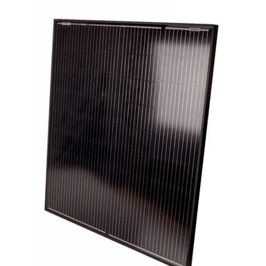 SKANBATT Solcellepanel Mono 130W Sort - 885x765x30mm