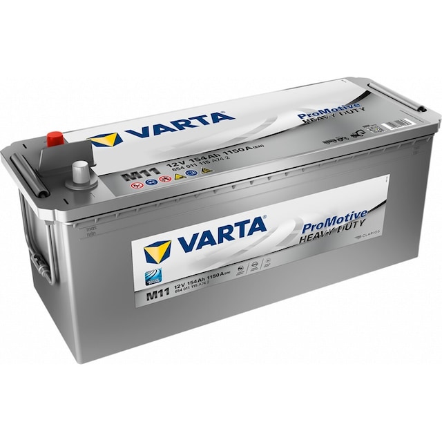 VARTA Promotive Heavy Duty 12V 154AH 1150CCA (513x189x205/223mm) +venstre M11