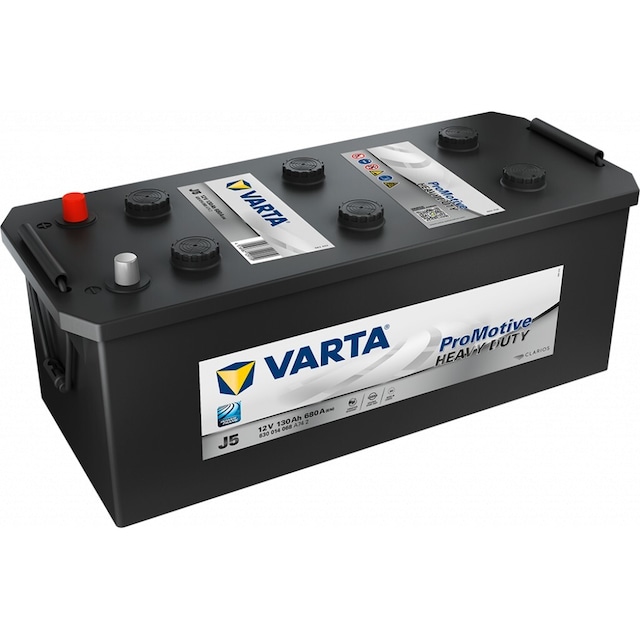 VARTA Promotive Black Batteri 12V 130AH 680CCA (514x218x195/208mm) +venstre J5