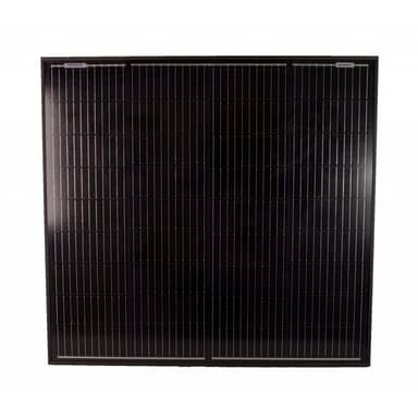 SKANBATT Solcellepanel Mono 100W Sort - 720x765x30mm