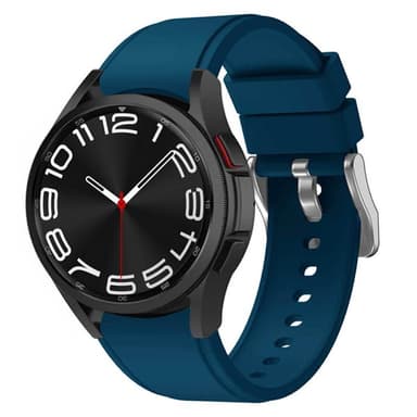 Silikon armbånd No-Gap Samsung Galaxy Watch 6 Classic (43mm) - Petrol