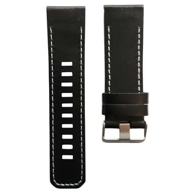 Lær klokkereim easyfit Garmin D2 Charlie - Svart