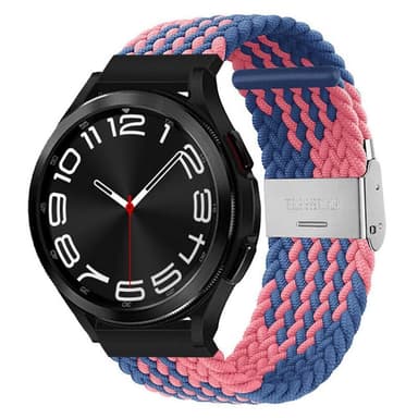 Flettet elastisk armbånd Samsung Galaxy Watch 6 Classic (43mm) - blue