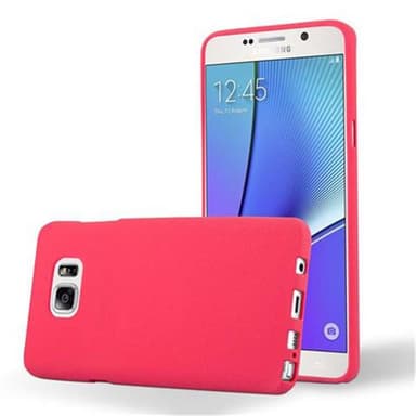 Samsung Galaxy NOTE 5 silikondeksel case (rød)