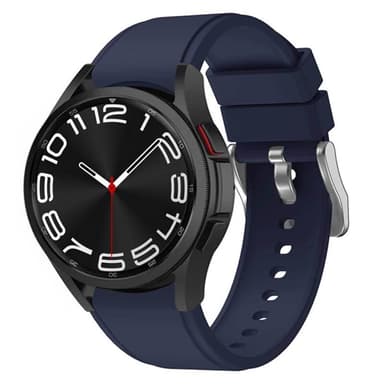 Silikon armbånd No-Gap Samsung Galaxy Watch 6 Classic (43mm) - Blå