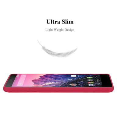 LG Google NEXUS 5 silikondeksel case (rød)