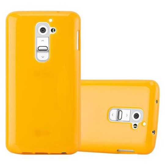 LG G2 Deksel Case Cover (gul)