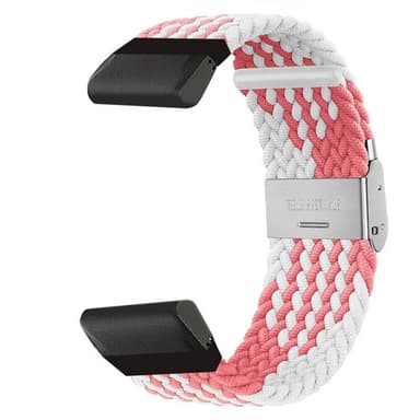 Flettet klokkereim Garmin Tactix Bravo - Pinkwhite