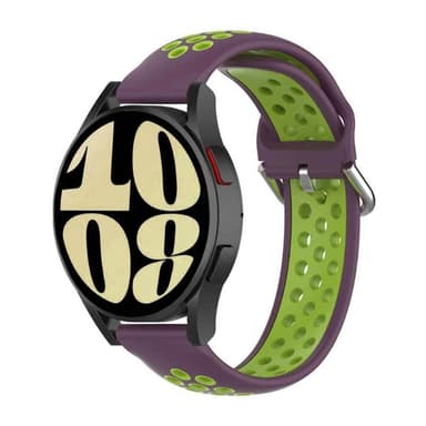 EBN Sport klokkereim Samsung Galaxy Watch 6 (44mm) - Lilla/grønn
