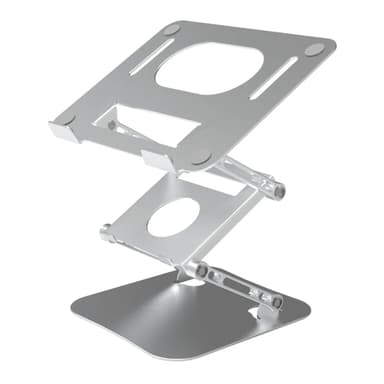 NÖRDIC justerbart trelags aluminiumsstativ for bærbar PC for datamaskiner opptil 17""